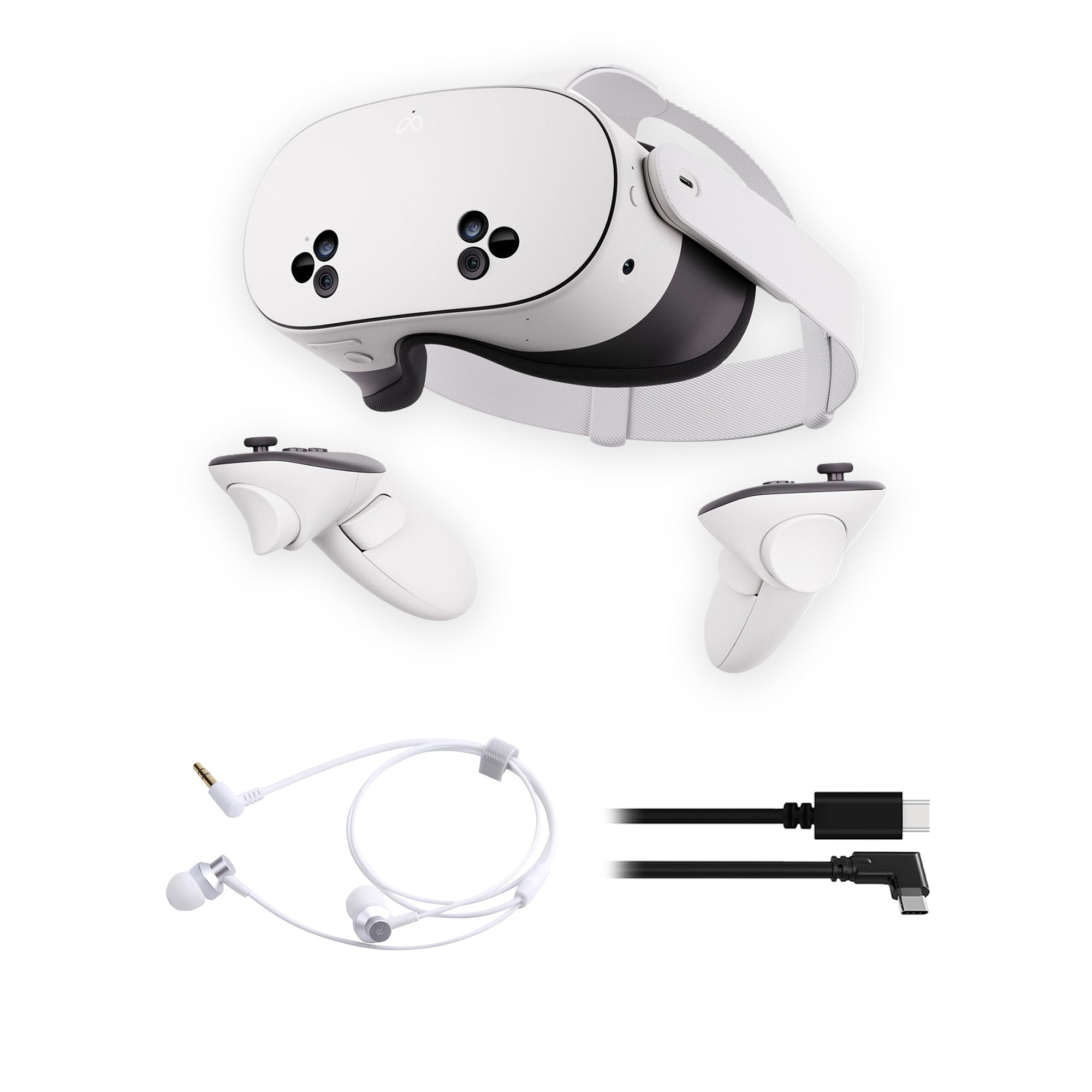 2024 New Meta Quest 3S All-In-One VR Headset 128GB Virtual Reality with Advanced Touch Plus Controllers, 1832x1920 up to 120 Hz Refresh Rate LCD, Enhanced Graphics, Mytrix Cable & Earphone 2024 New Meta Quest 3S All-In-One VR Headset 128GB Virtual Reality with Advanced Touch Plus Controllers, 1832x1920 up to 120 Hz Refresh Rate LCD, Enhanced Graphics, Mytrix Cable & Earphone